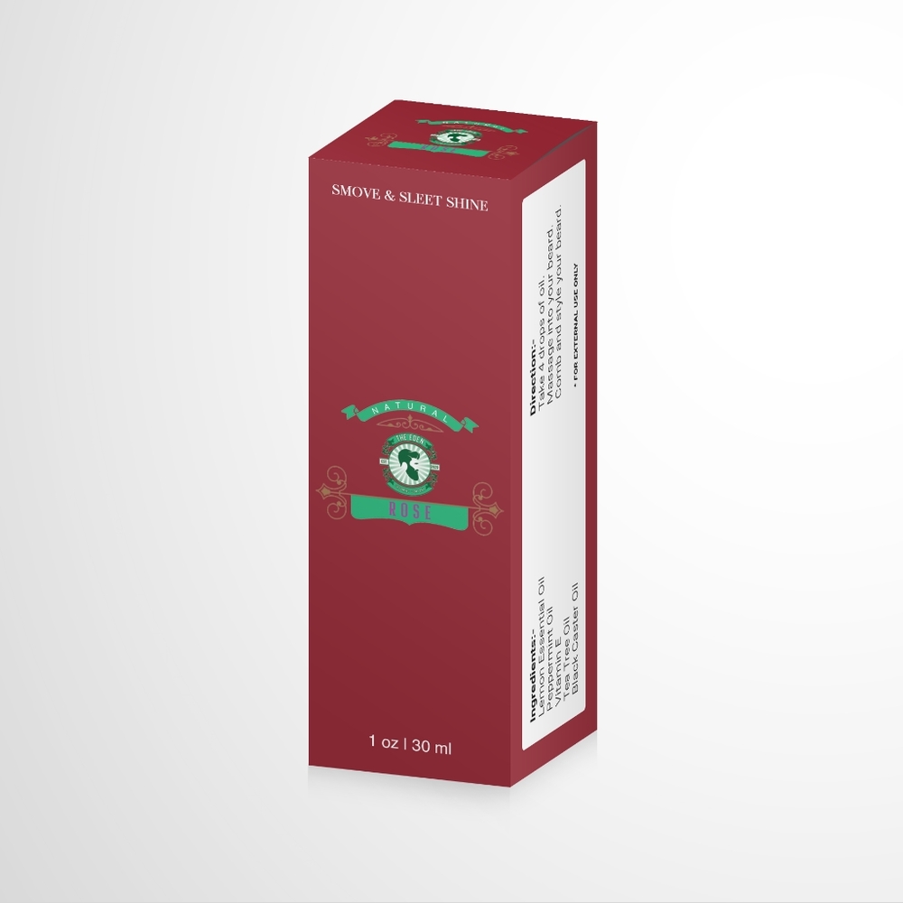Eden Grooming  Rose Organic Beard Oil